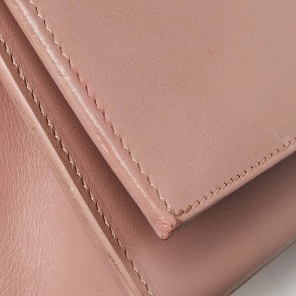 Yves Saint Laurent Pink Leather Monogram Medium Kate Tassel Bag 795-042925 - Picture 8 of 12